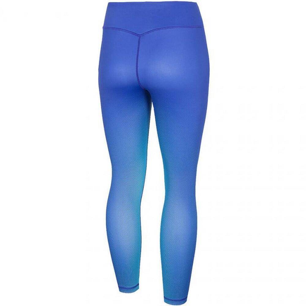 Leggings 7/8 H4L20 SPDF008 Entrenamiento para Mujer Azul 3/4