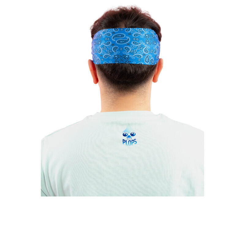 Óculos de natação adulto – Idade 11+ – Branco – Bandana Navy 3/5