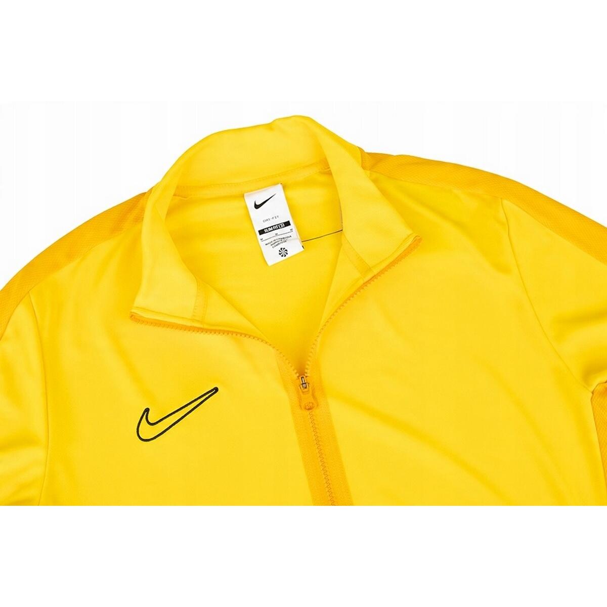Homme Nike Team Dri-FIT Academy żółta Sweat Zippé Football Dri-FIT 4/4