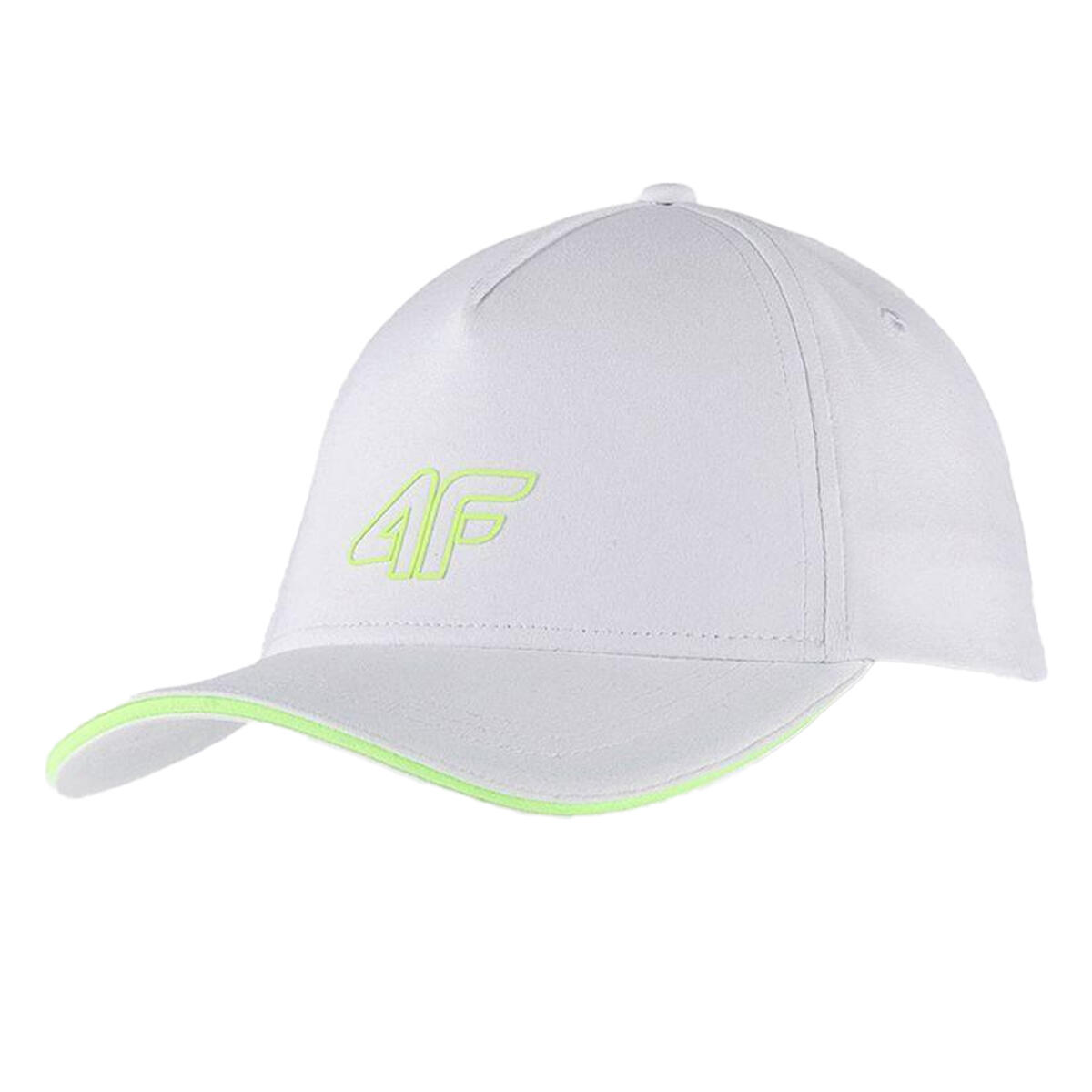 4F Boné de basebol F280 Sandwich Peak para senhora/senhora Branco
