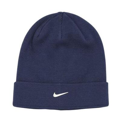 Swoosh muts (marineblauw)