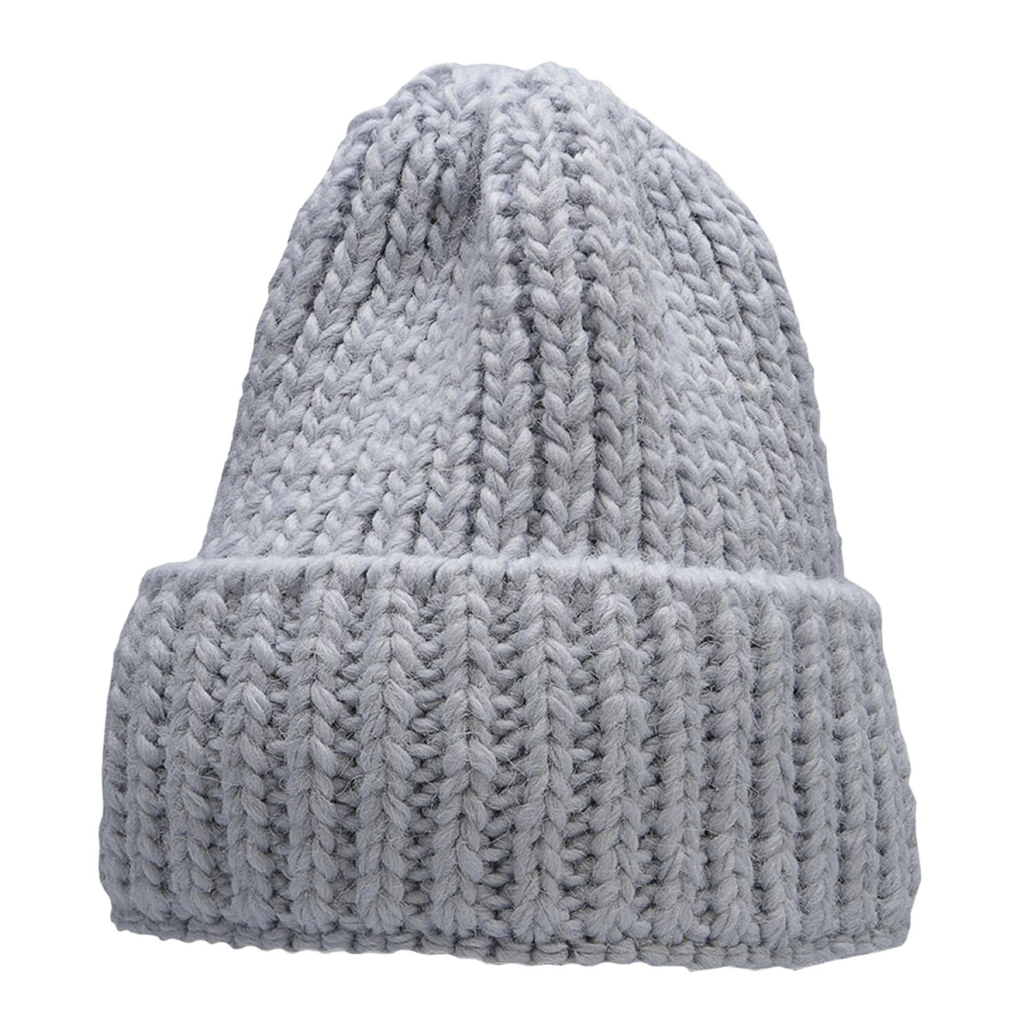 4F Gorro Malha Grossa H4Z22 CAD017 Mulher Azul Claro