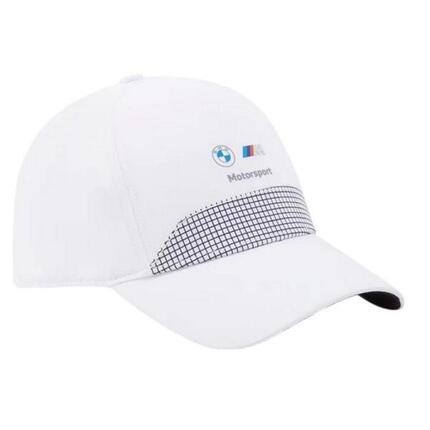 Gorra Motorsport Diseño BMW para Adultos Unisex Blanco