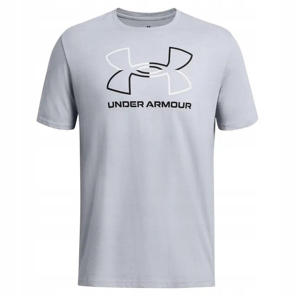 Maglietta Maniche Corte Uomo Under Armour Foundation Grigio 2/6