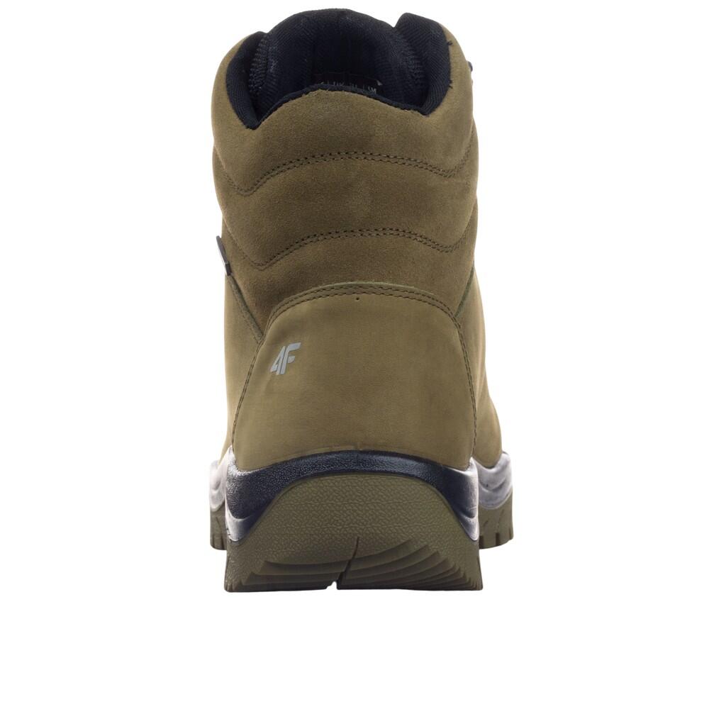 Botas de caminhada em pele H255 para homem (Verde) 2/6