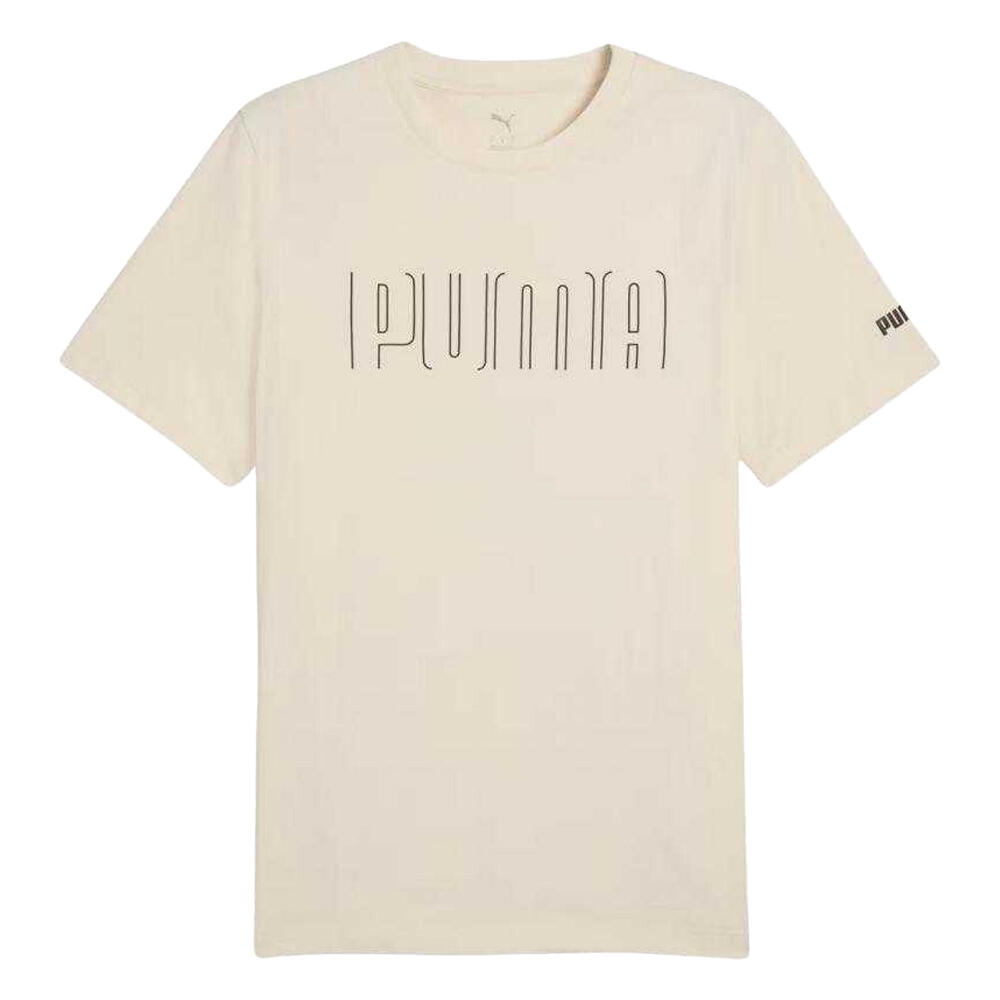 Mens Graphic Sport TShirt (Beige)