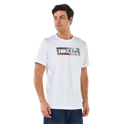 Maglietta Blocco Uomo Nike Fc Bianco
