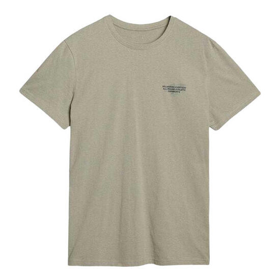 Camiseta Logotipo para Hombre Verde