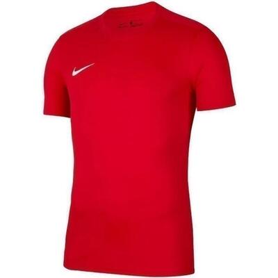 Heren dry park vii trui met korte mouwen (claret rood)