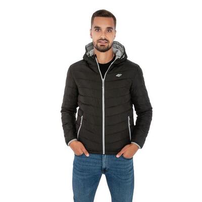 Giacca Reversibile Uomo 4F M434 Nero Grigio