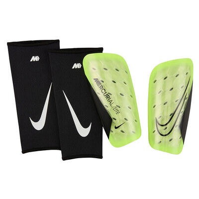 Espinilleras Mercurial Lite Fútbol para Adultos Unisex Negro, Rosa