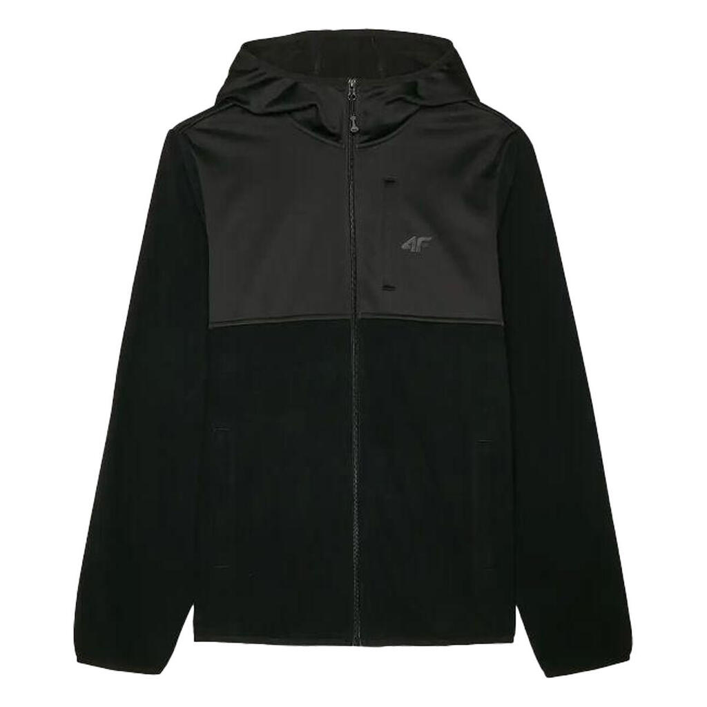 Mens WAW24TFLEM269 Full Zip Hoodie (Black)
