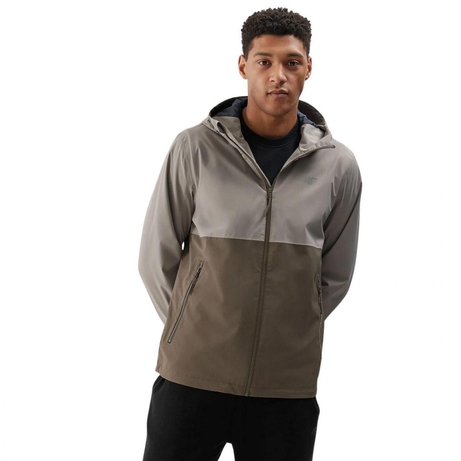 4f - Veste M444 Homme (beige / Marron) - Veste - Beige|marron - Decathlon