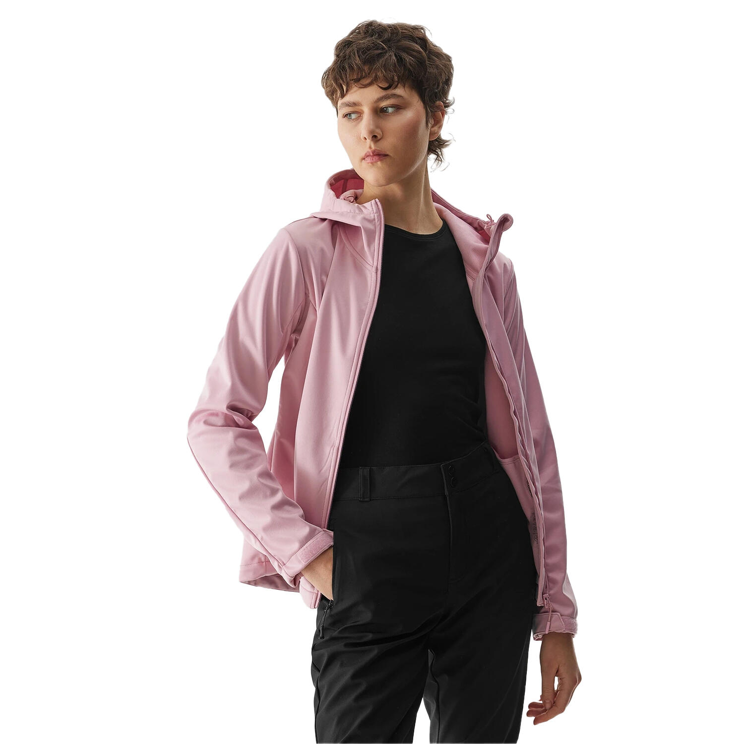 WSS24TSOFF215 Giacca Soft Shell Donna 4F 4FWSS24TSOFF215 Rosa 4/4