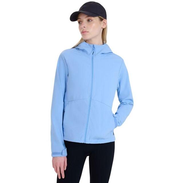 Jacheta Soft Shell Drumeții În Natură 4F 4FWSS25TSOFF320 Rezistent La Vânt Femei