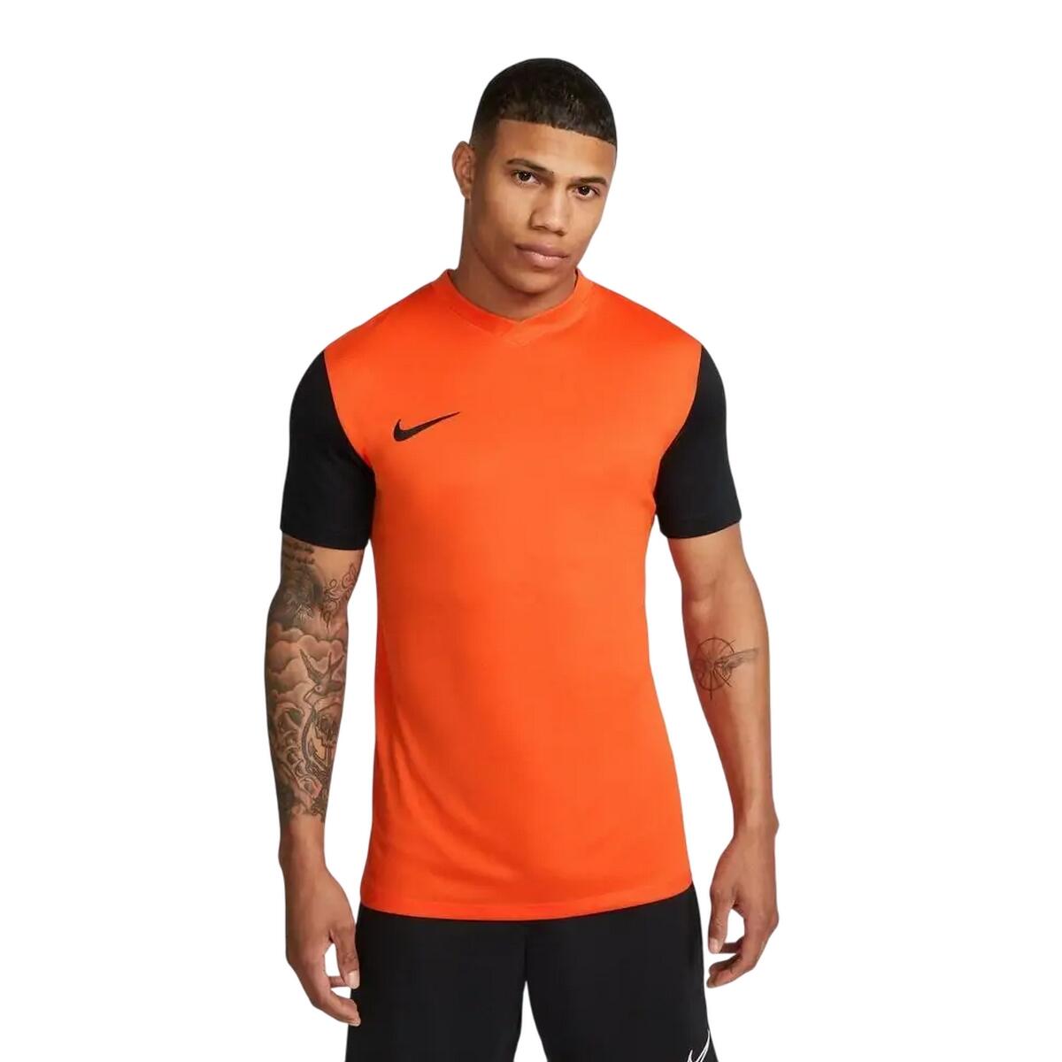 Maglietta Uomo Nike Tiempo Premier II Arancio 1/4