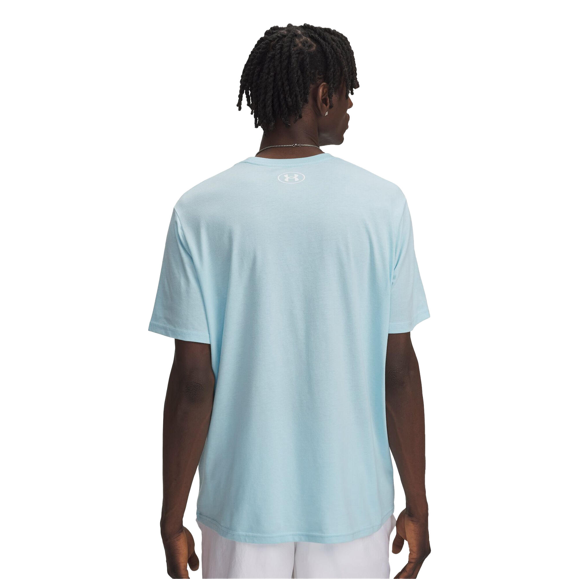 Heren Sportstyle Logo TShirt (Lichtblauw) 2/2