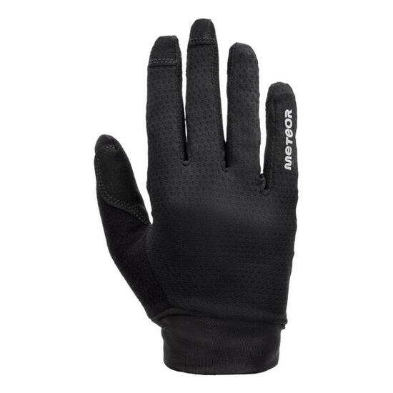 Rękawiczki Rowerowe Unisex Dla Dorosłych MX100 Z Odblaskowymi Detalami