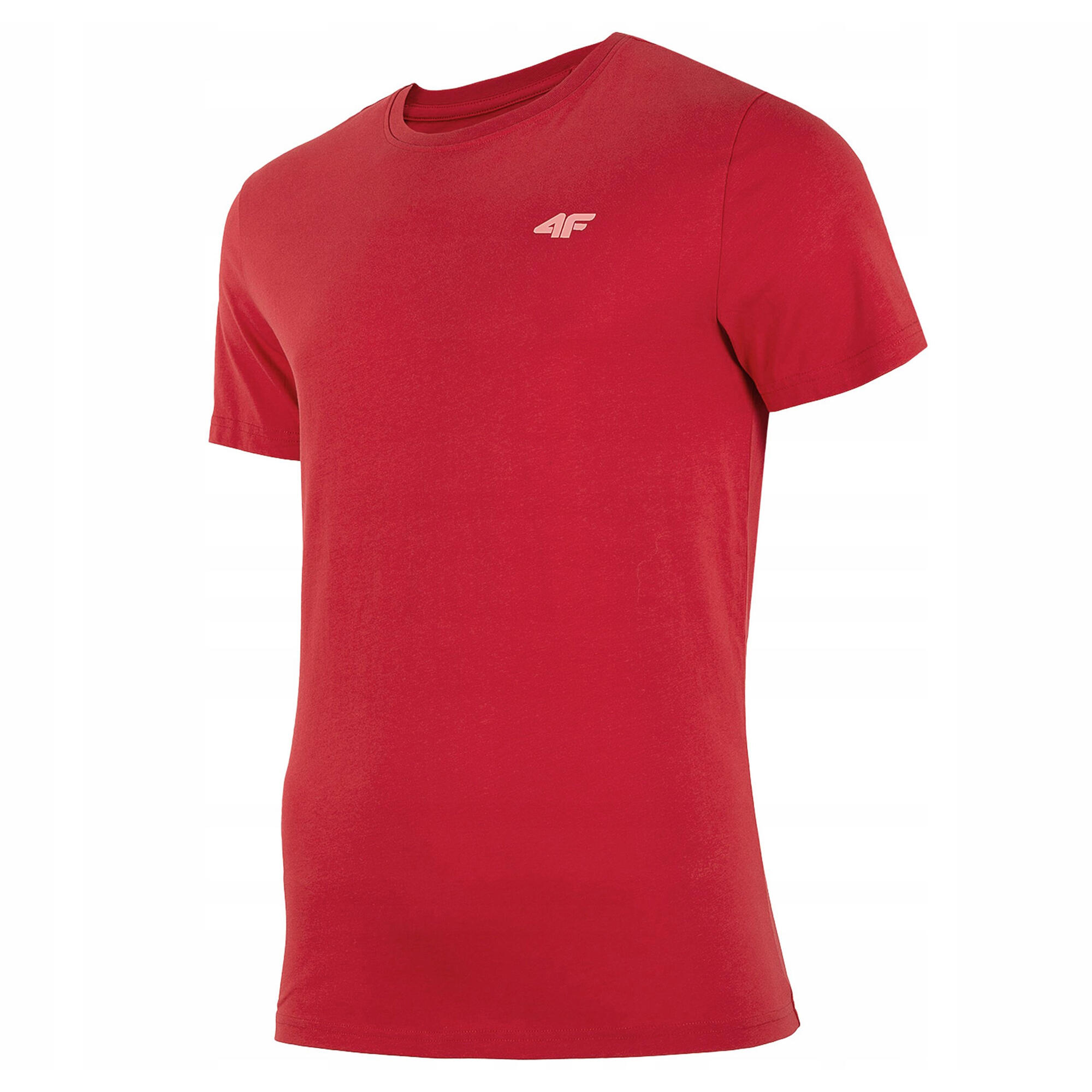 4F T-Shirt H4L22 Homem Vermelho