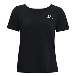 Tshirt Manches Courtes RUSH ENERGY CORE Femme (Noir)