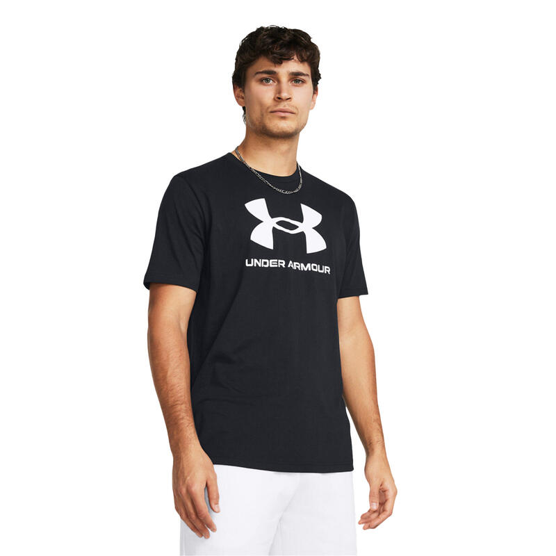 Tricou Drumeții În Natură Under Armour Sportstyle Logo Bărbați