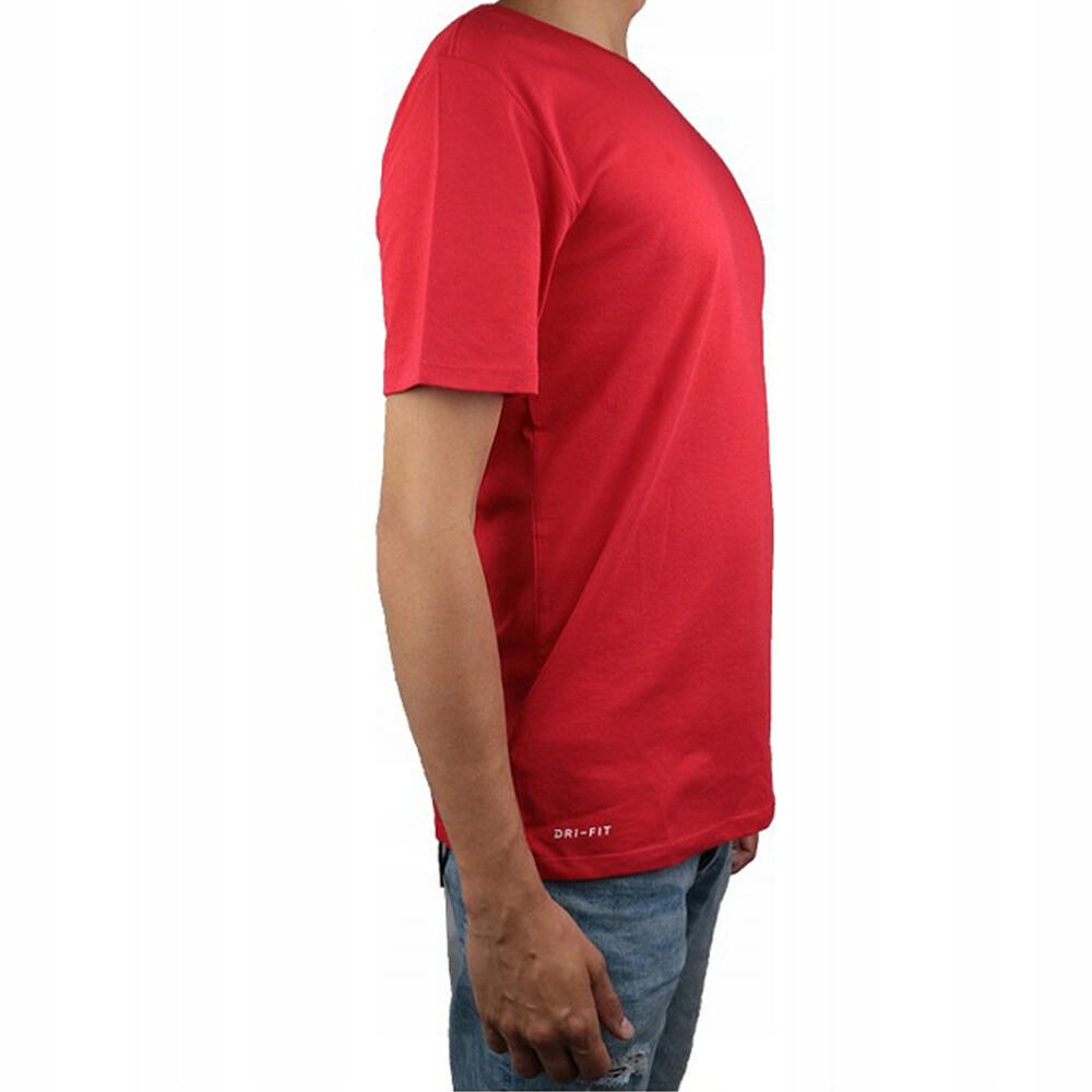 Tshirt Baseball Motif/style Imprimé Au Dos DRY ELITE Homme (Rouge) 4/4