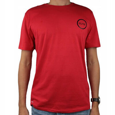 Camiseta Dry Elite Estampado en Espalda Béisbol para Hombre Rojo