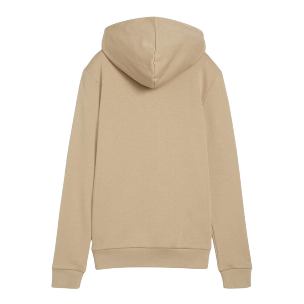 Felpa Con Cappuccio Ricamato Donna Puma Essential Beige 2/6