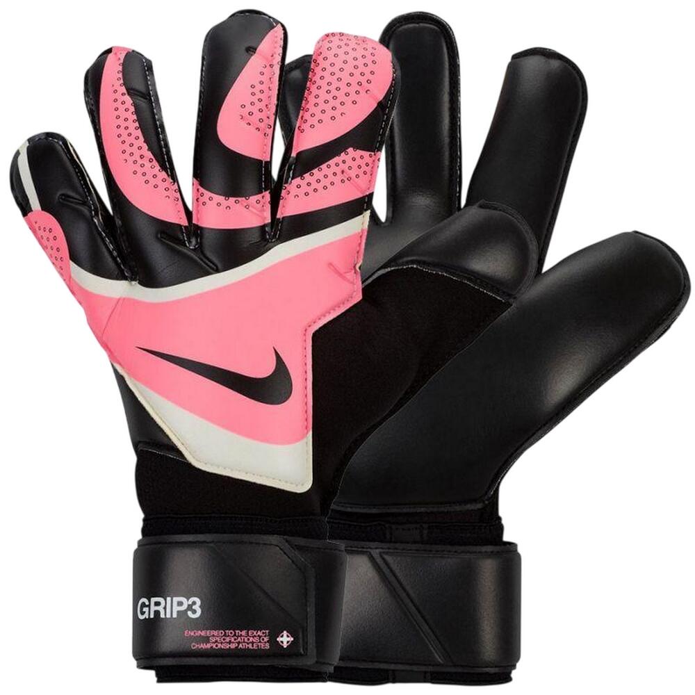 Guantes de Portero Grip3 para Adultos Unisex Rosa, Negro 2/3