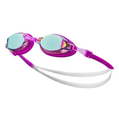 Spiegelchromen zwembril voor volwassenen (violet)