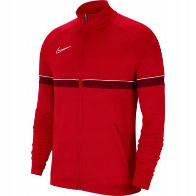 Heren academy 21 drifit track jacket (rood)