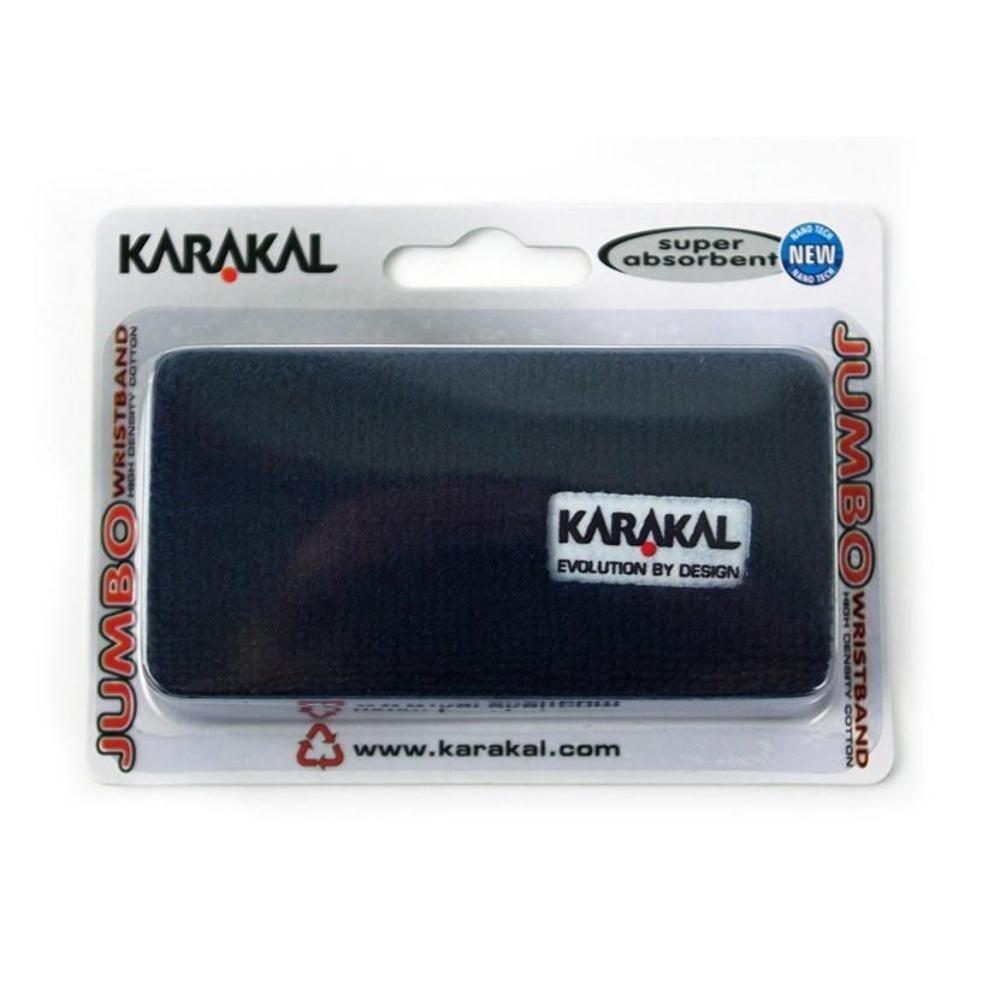 Karakal Jumbo Wristband 1 Pack - White 4/5