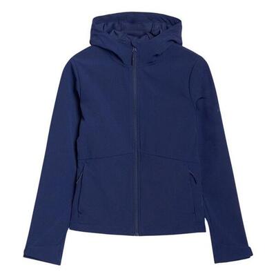 Dames wss25tsoff320 winddicht softshell jack (marineblauw)