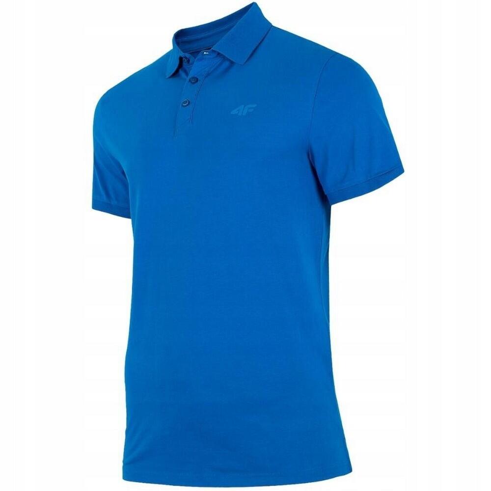 4F Camisa pólo H4L22 TSM355 para homem Azul