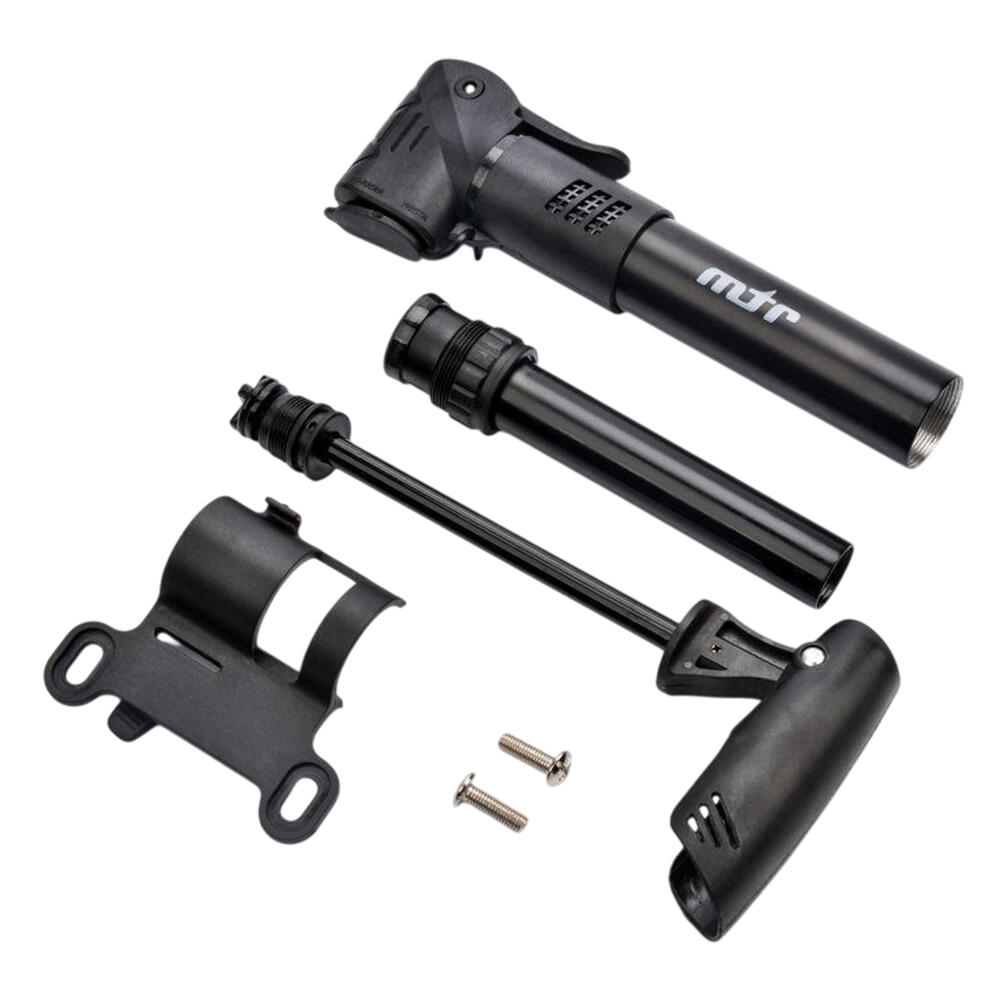 Fahrradpumpe "Stroke", Mini Damen und Herren Schwarz 2/4