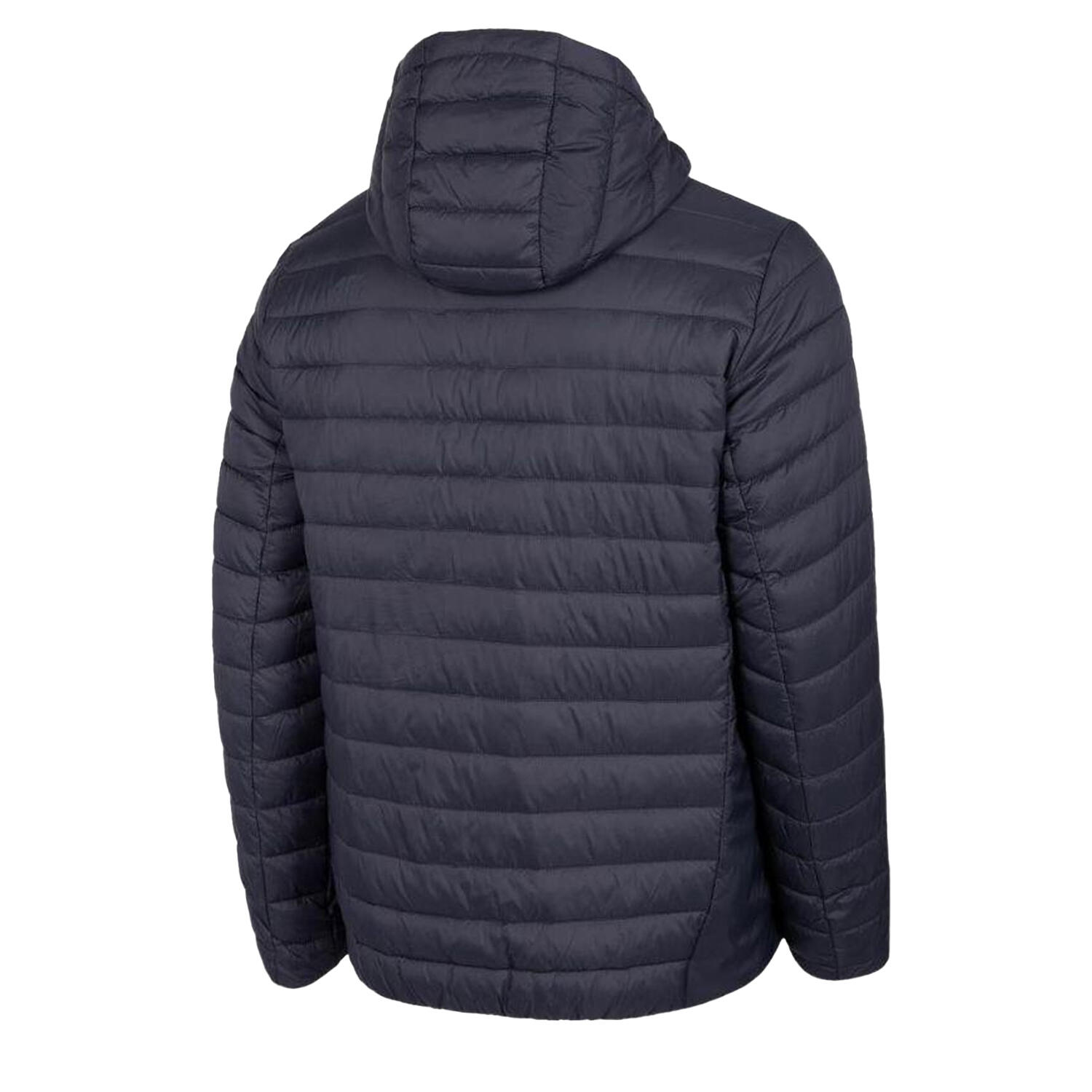 Heren Gewatteerd Jasje (Marineblauw) 3/3