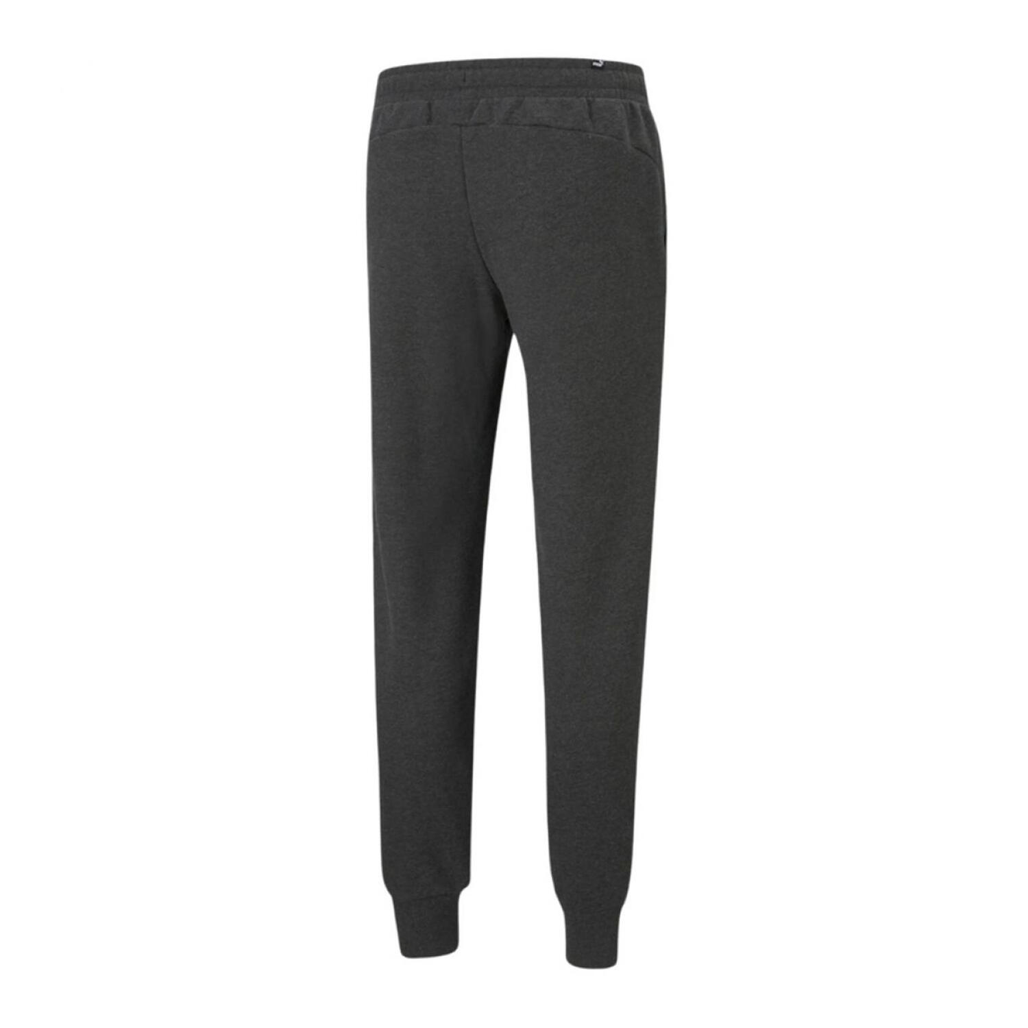 Pantaloni Da Jogging Logo Uomo Puma Essential Grigio 3/6
