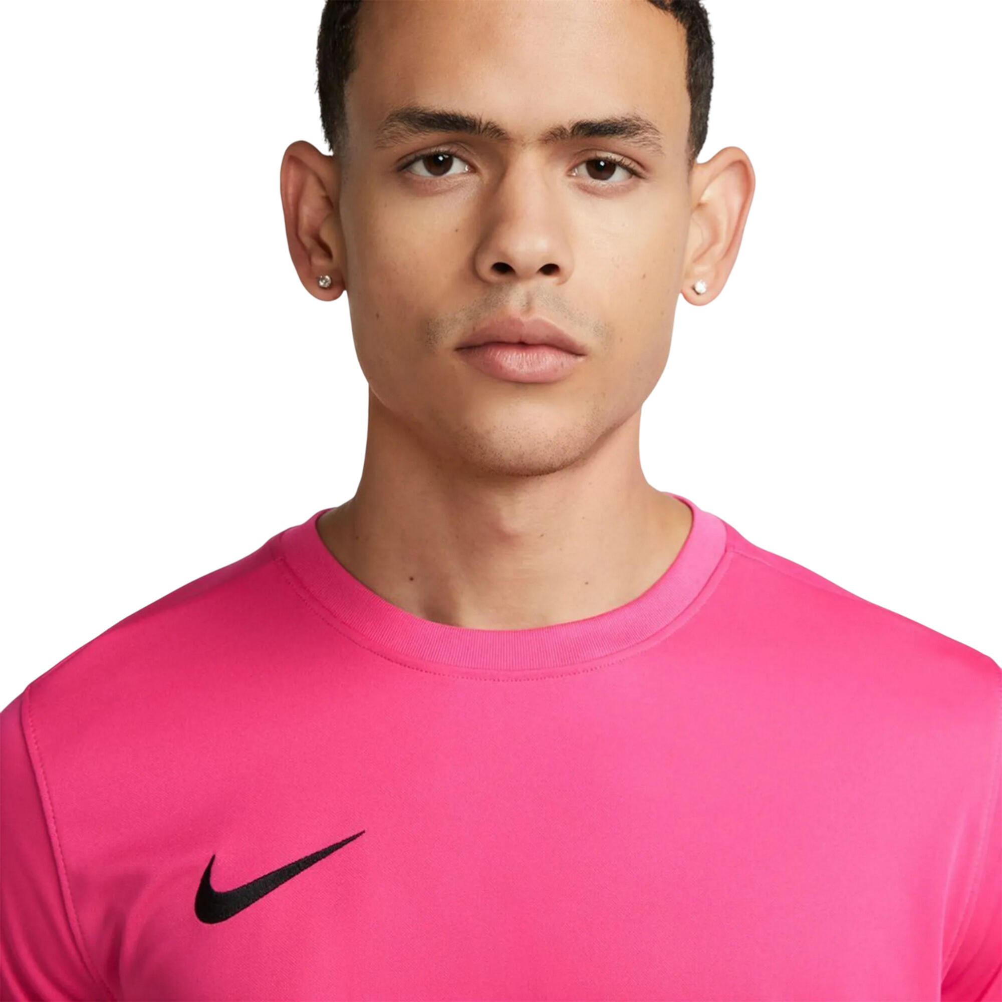 Maglia Maniche Corte Uomo Nike Dry Park VII Rosa 4/4