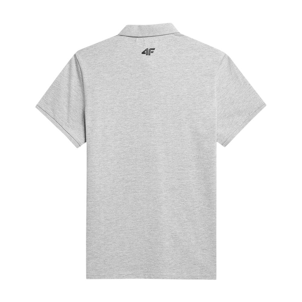 Heren H4L22 TSM355 Poloshirt (Grijs) 3/4