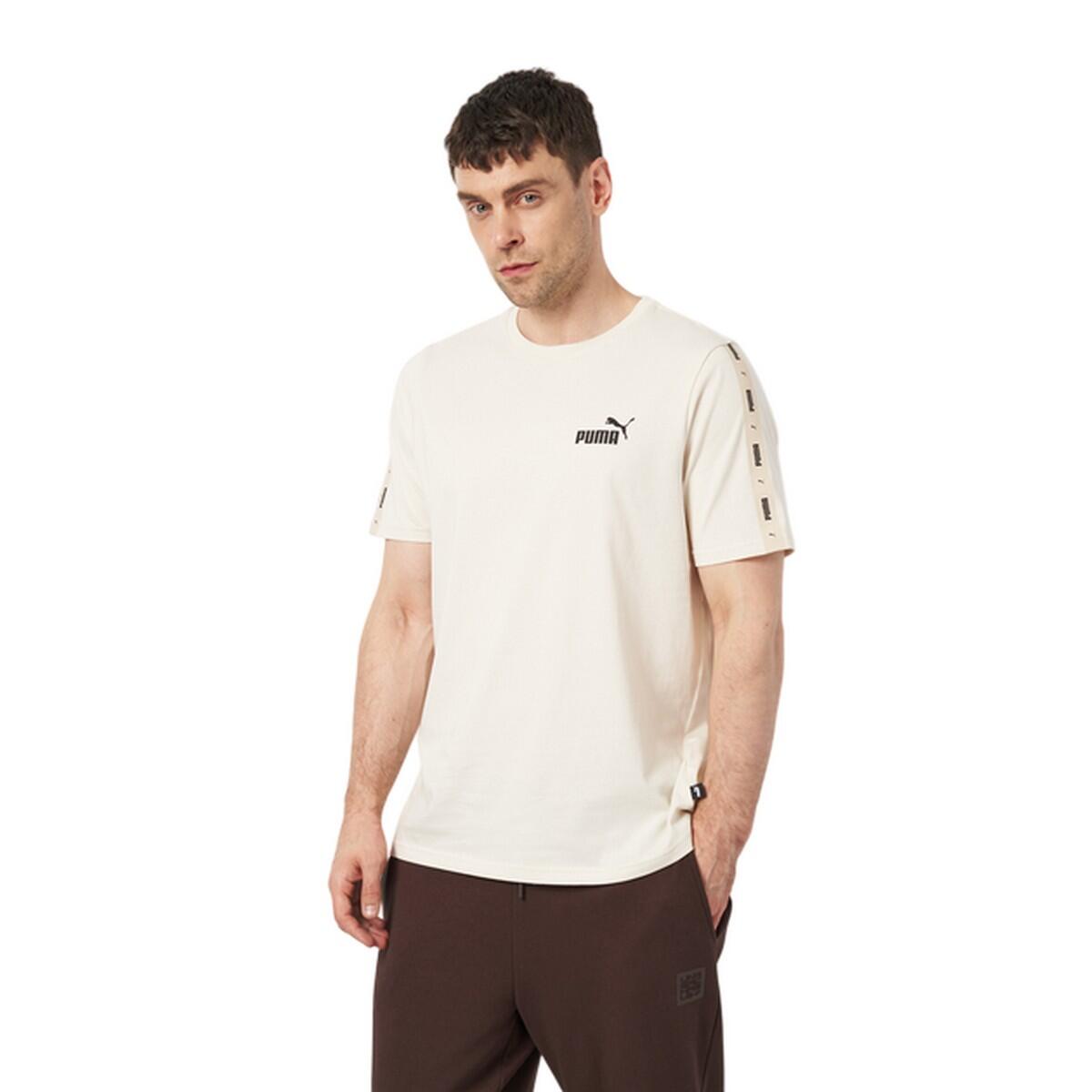 Koszulka Sportowa Męska  Puma Ess+ Tape 3/4