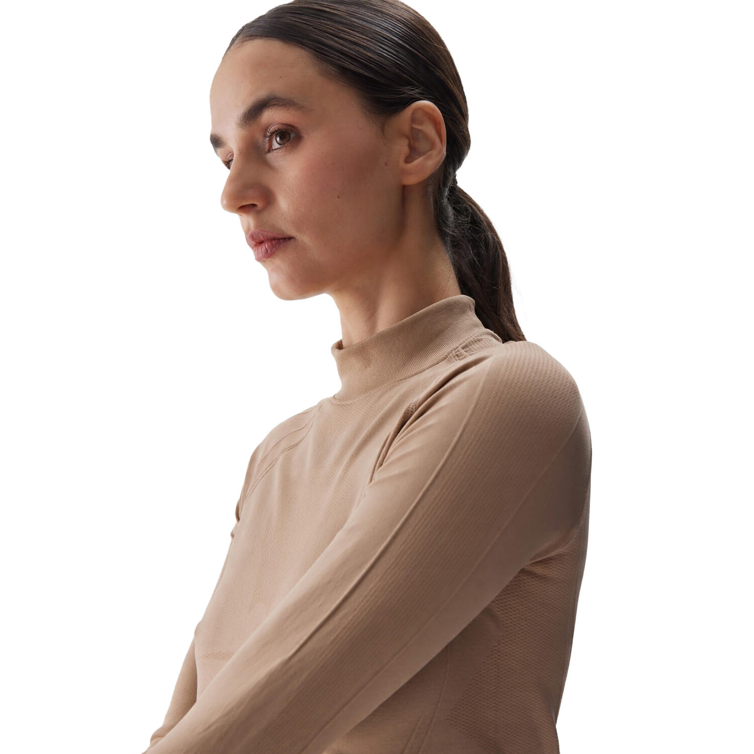 Dames WAW24USEAF156 Thermoactief TShirt (Lichtbruin) 4/4