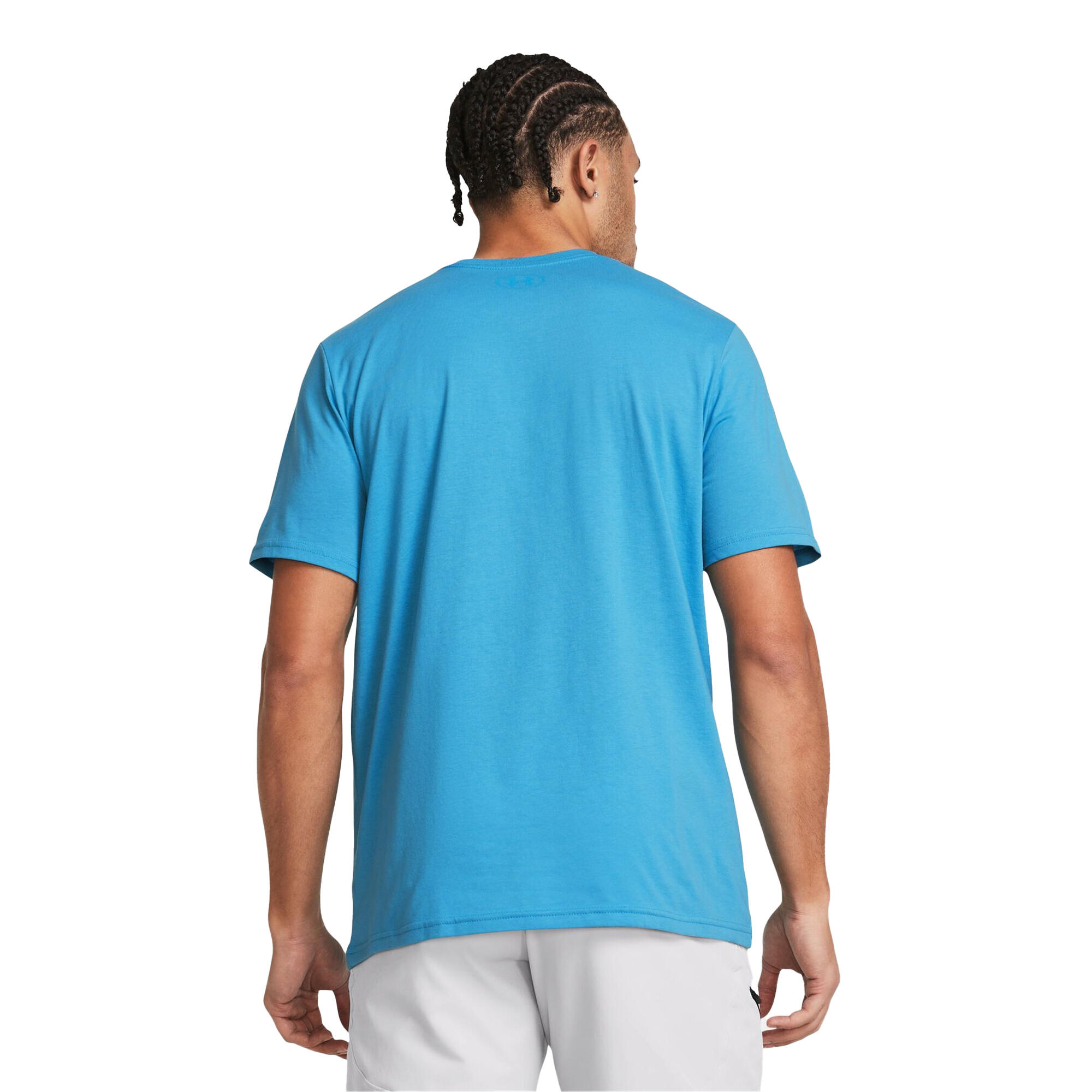 Heren Sportstyle Logo TShirt (Blauw) 4/6