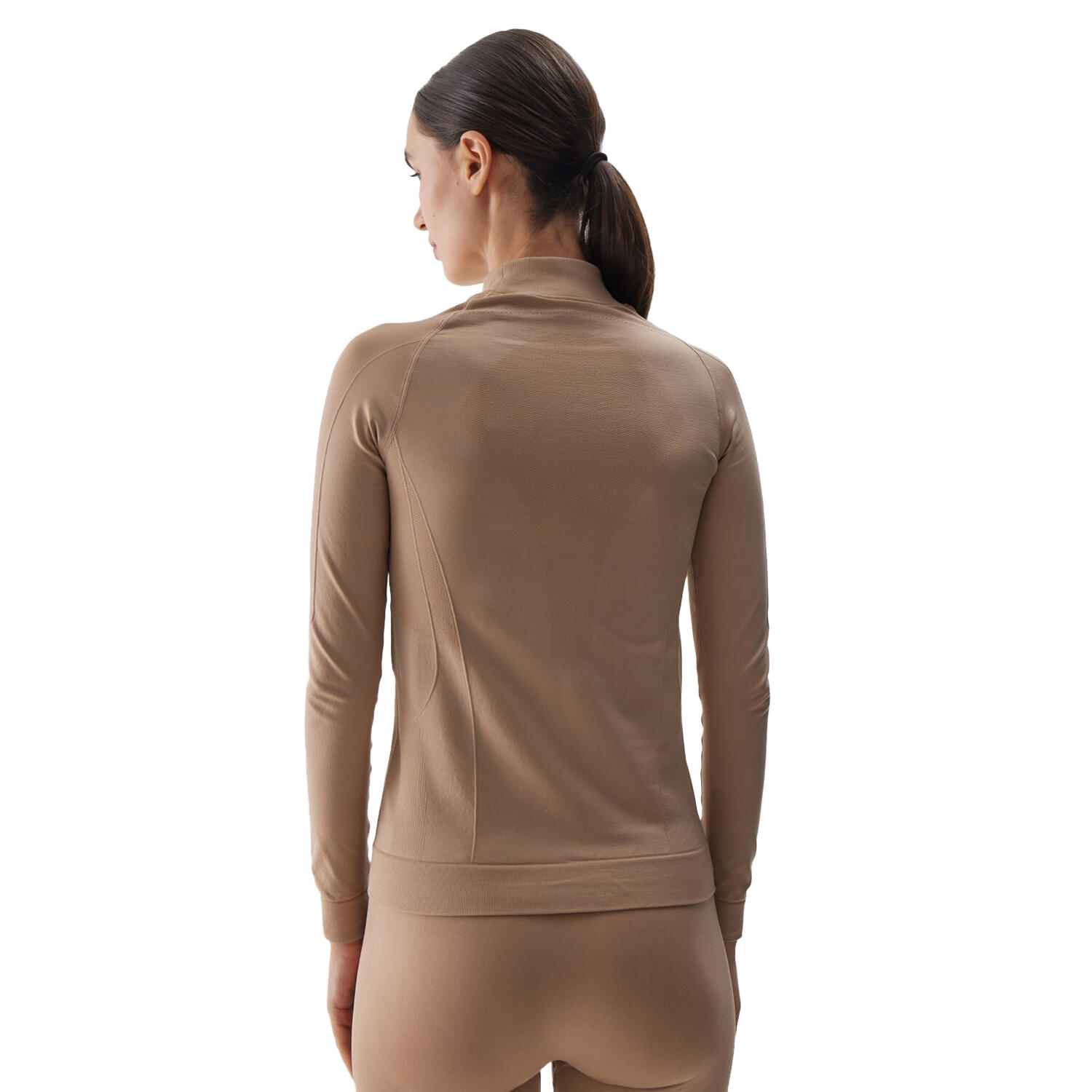 Dames WAW24USEAF156 Thermoactief TShirt (Lichtbruin) 3/4