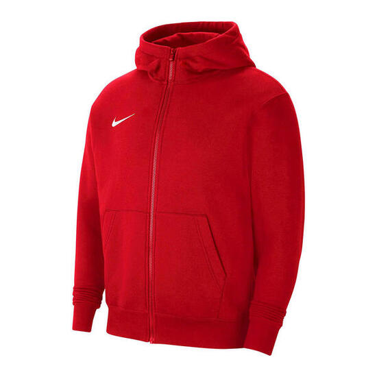 Felpa Con Cappuccio E Zip Intera Bambini Nike Park 20 Rosso