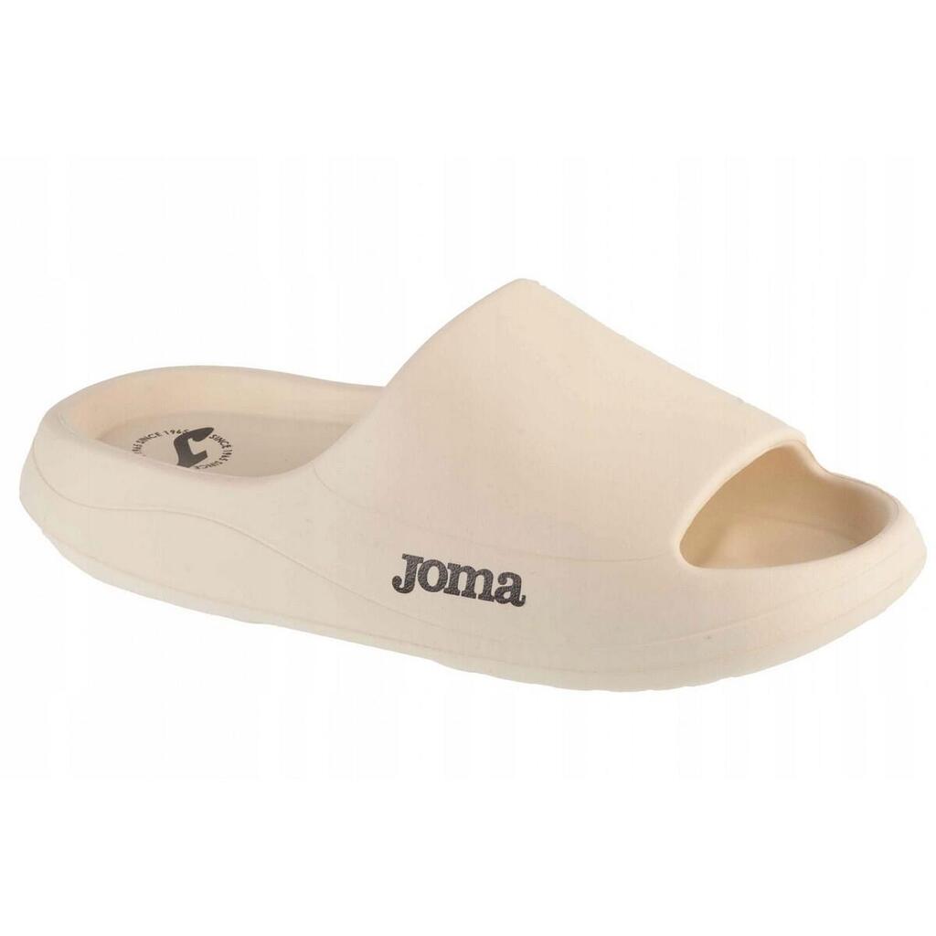 Womens/Ladies Logo Sliders (Beige)