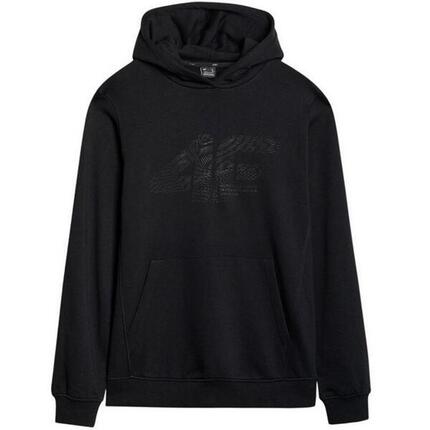 Sweat À Capuche Style Logo M1585 Homme (Noir)
