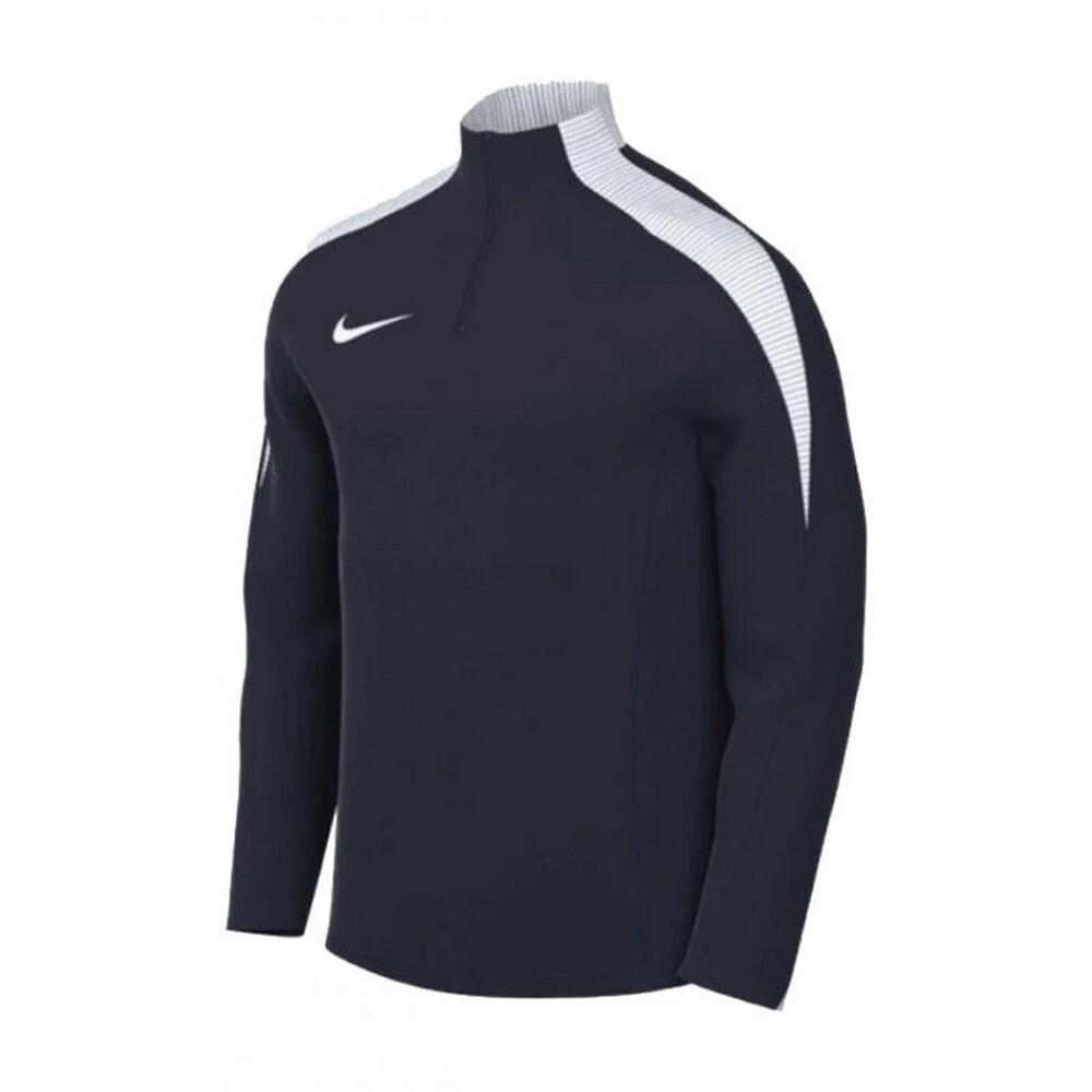 Mens Strike 24 DriFIT Quarter Zip Training Sweatshirt (Navy Blue)
