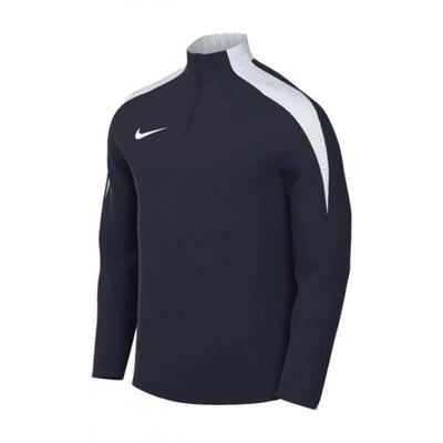 Heren strike 24 drifit quarter zip trainings sweatshirt (marineblauw)