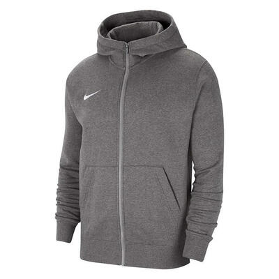 Childrens/kids park 20 fleece full zip hoodie (donkergrijs)