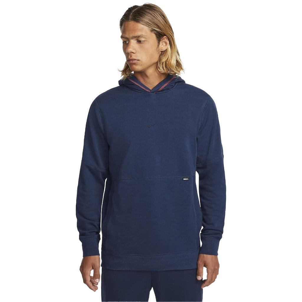 Mens Fleece Hoodie (Navy Blue)